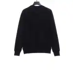 BAPER x Barbour co-branded pullover sweatshirt black Hoodie