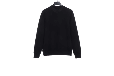 BAPER x Barbour co-branded pullover sweatshirt black Hoodie 02