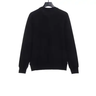  BAPER x Barbour co-branded pullover sweatshirt black Hoodie 02