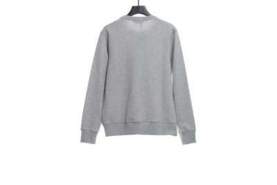 BAPER x Barbour co-branded pullover sweatshirt gray Hoodie 02