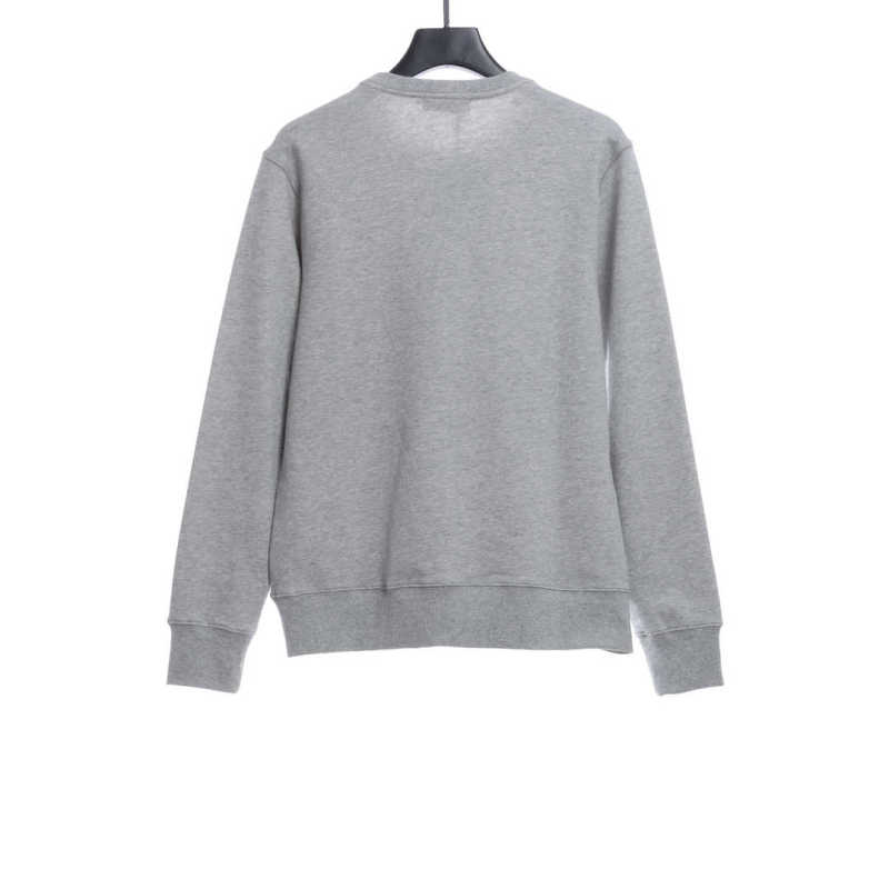 BAPER x Barbour co-branded pullover sweatshirt gray Hoodie