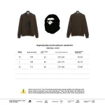  BAPER x Barbour co-branded pullover sweatshirt green Hoodie
