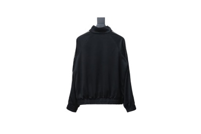 Celine CE letter embroidery half zipper sweatshirt Hoodie 02