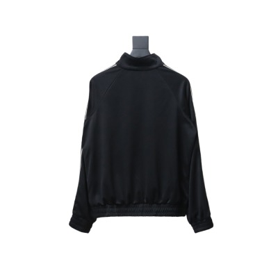  Celine CE letter embroidery half zipper sweatshirt Hoodie 02