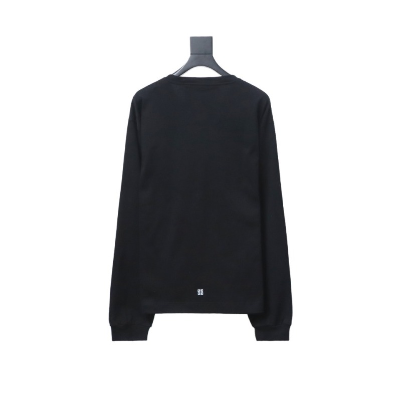  Givenchy 23 reflective lightning round neck sweatshirt Hoodie