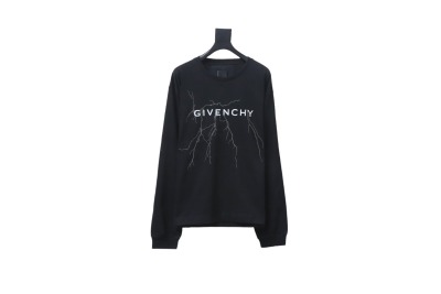 Givenchy 23 reflective lightning round neck sweatshirt Hoodie 01