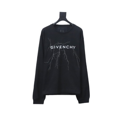  Givenchy 23 reflective lightning round neck sweatshirt Hoodie 01