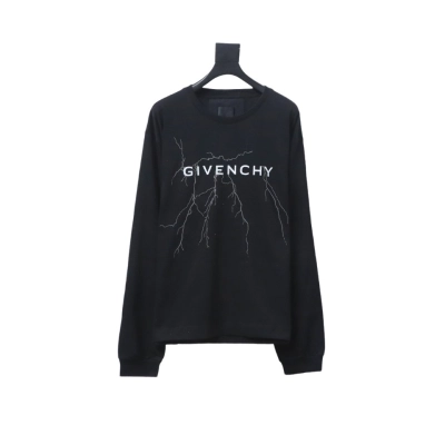 Givenchy 23 reflective lightning round neck sweatshirt Hoodie 01