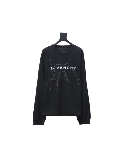 Givenchy 23 reflective lightning round neck sweatshirt Hoodie 01