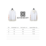  Givenchy 23FW stacked flame mesh sleeve splicing hooded sweatshirt Hoodie