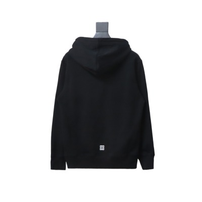  Givenchy 24FW classic English embroidered hooded sweatshirt Hoodie 02