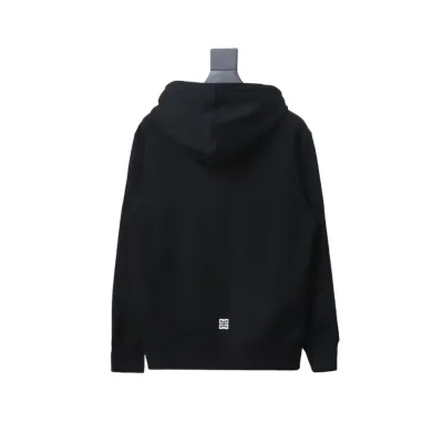  Givenchy 24FW classic English embroidered hooded sweatshirt Hoodie 02