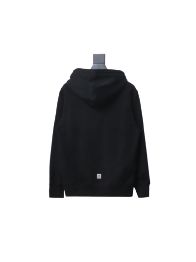 Givenchy 24FW classic English embroidered hooded sweatshirt Hoodie 02