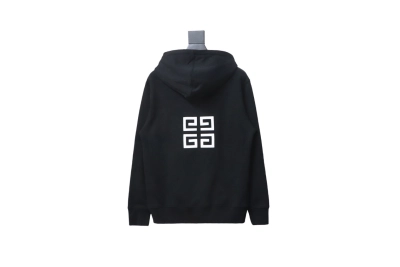Givenchy 24FW classic front and back three-dimensional embroidered hooded sweatshirt Hoodie 02