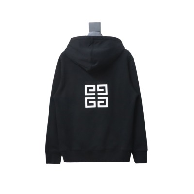  Givenchy 24FW classic front and back three-dimensional embroidered hooded sweatshirt Hoodie 02