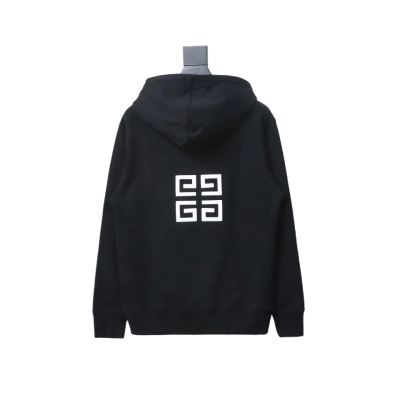 Givenchy 24FW classic front and back three-dimensional embroidered hooded sweatshirt Hoodie 02