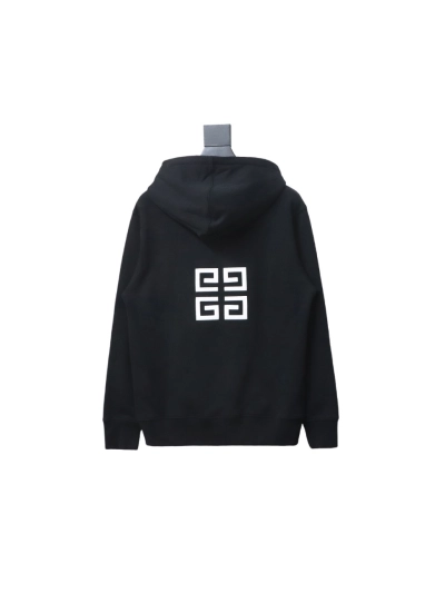 Givenchy 24FW classic front and back three-dimensional embroidered hooded sweatshirt Hoodie 02