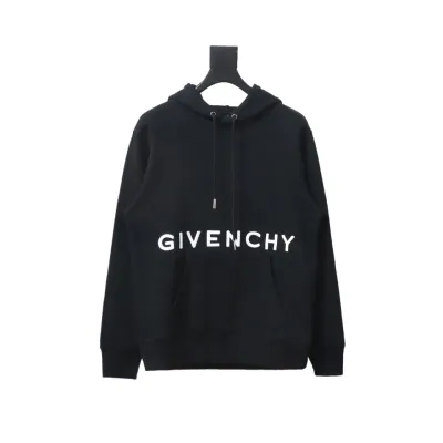  Givenchy 24FW classic front and back three-dimensional embroidered hooded sweatshirt Hoodie 01