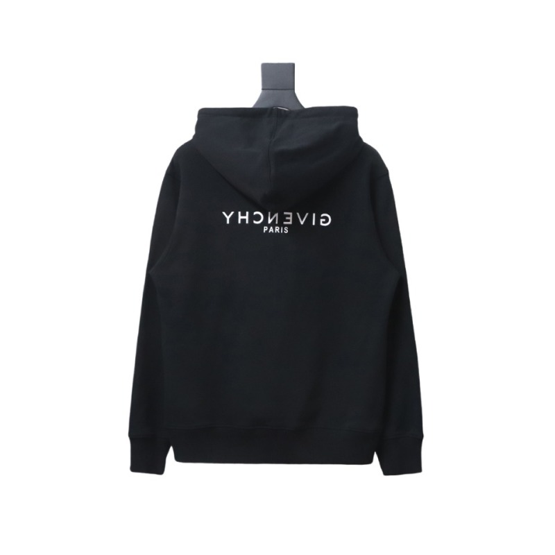  Givenchy 24FW reverse printed hooded sweatshirt Hoodie
