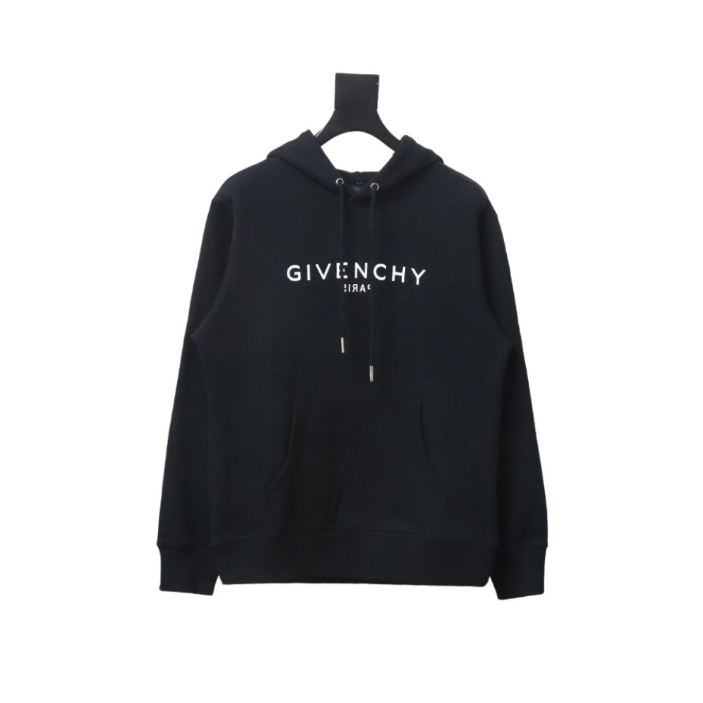  Givenchy 24FW reverse printed hooded sweatshirt Hoodie