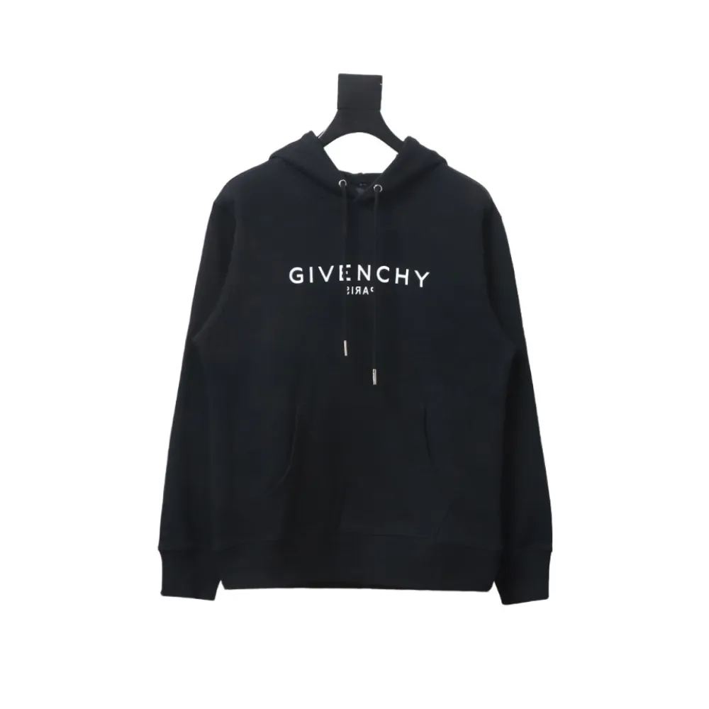  Givenchy 24FW reverse printed hooded sweatshirt Hoodie