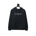 Givenchy 24FW reverse printed hooded sweatshirt Hoodie