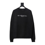  Givenchy damaged letter round neck sweatshirt 1901 Hoodie