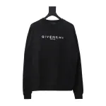  Givenchy damaged letter round neck sweatshirt 1901 Hoodie