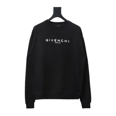  Givenchy damaged letter round neck sweatshirt 1901 Hoodie 01