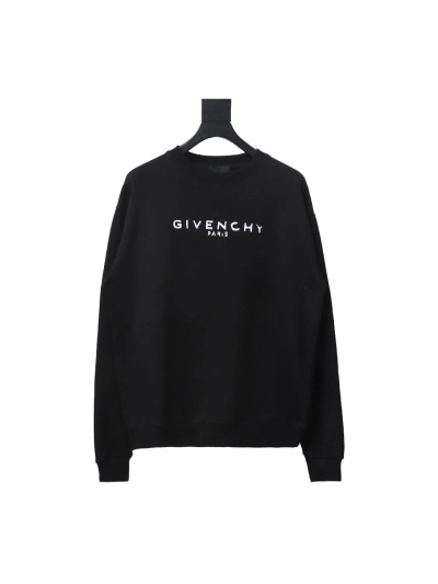Givenchy damaged letter round neck sweatshirt 1901 Hoodie 01