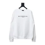  Givenchy damaged letter round neck sweatshirt 1902 Hoodie