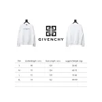  Givenchy damaged letter round neck sweatshirt 1902 Hoodie
