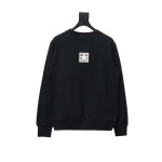  Givenchy GFC 4G five-pointed star double needle embroidered round neck sweatshirt Hoodie