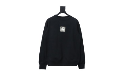 Givenchy GFC 4G five-pointed star double needle embroidered round neck sweatshirt Hoodie 01