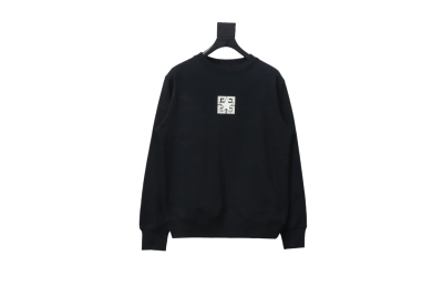 Givenchy GFC 4G five-pointed star double needle embroidered round neck sweatshirt Hoodie 01
