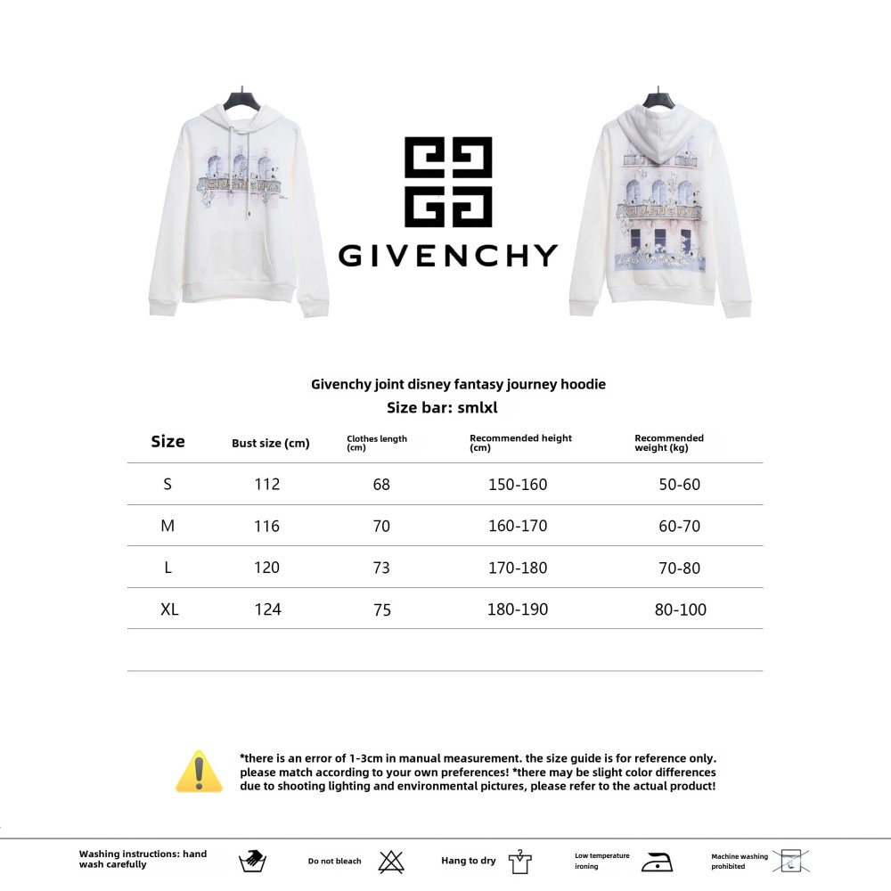  Givenchy joint Disney Dream Journey hoodie