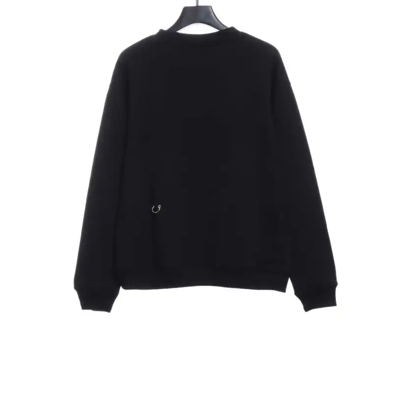  Givenchy metal smiley face round neck sweatshirt 1901 Hoodie