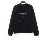 Givenchy metal smiley face round neck sweatshirt 1901 Hoodie