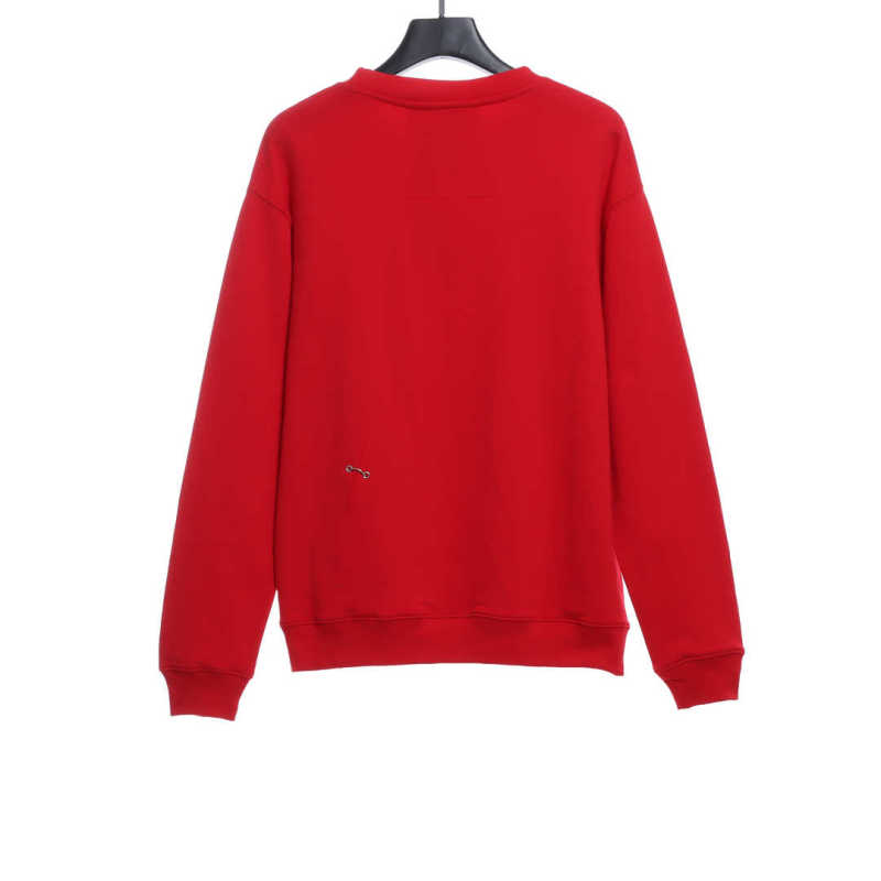 Givenchy metal smiley face round neck sweatshirt 1902 Hoodie