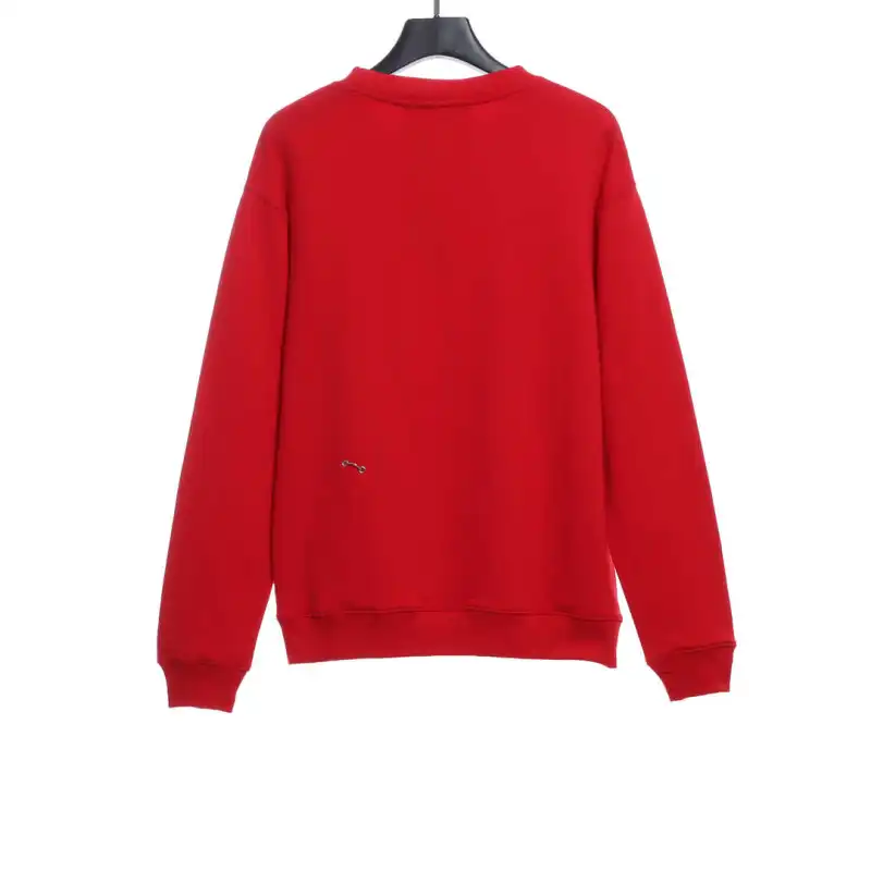  Givenchy metal smiley face round neck sweatshirt 1902 Hoodie