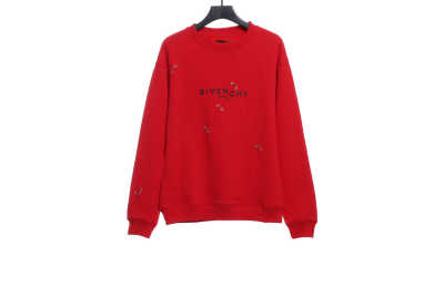 Givenchy metal smiley face round neck sweatshirt 1902 Hoodie 01