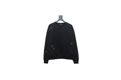 Givenchy star embroidered round neck sweatshirt 1 Hoodie 01