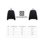  Givenchy star embroidered round neck sweatshirt 1 Hoodie