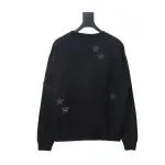  Givenchy star embroidered round neck sweatshirt 1 Hoodie