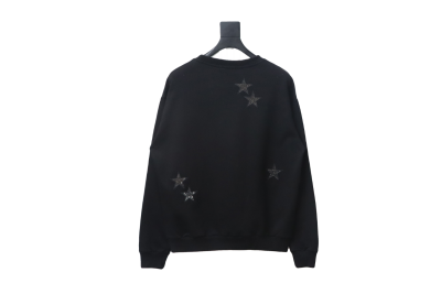 Givenchy star embroidered round neck sweatshirt 1 Hoodie 02