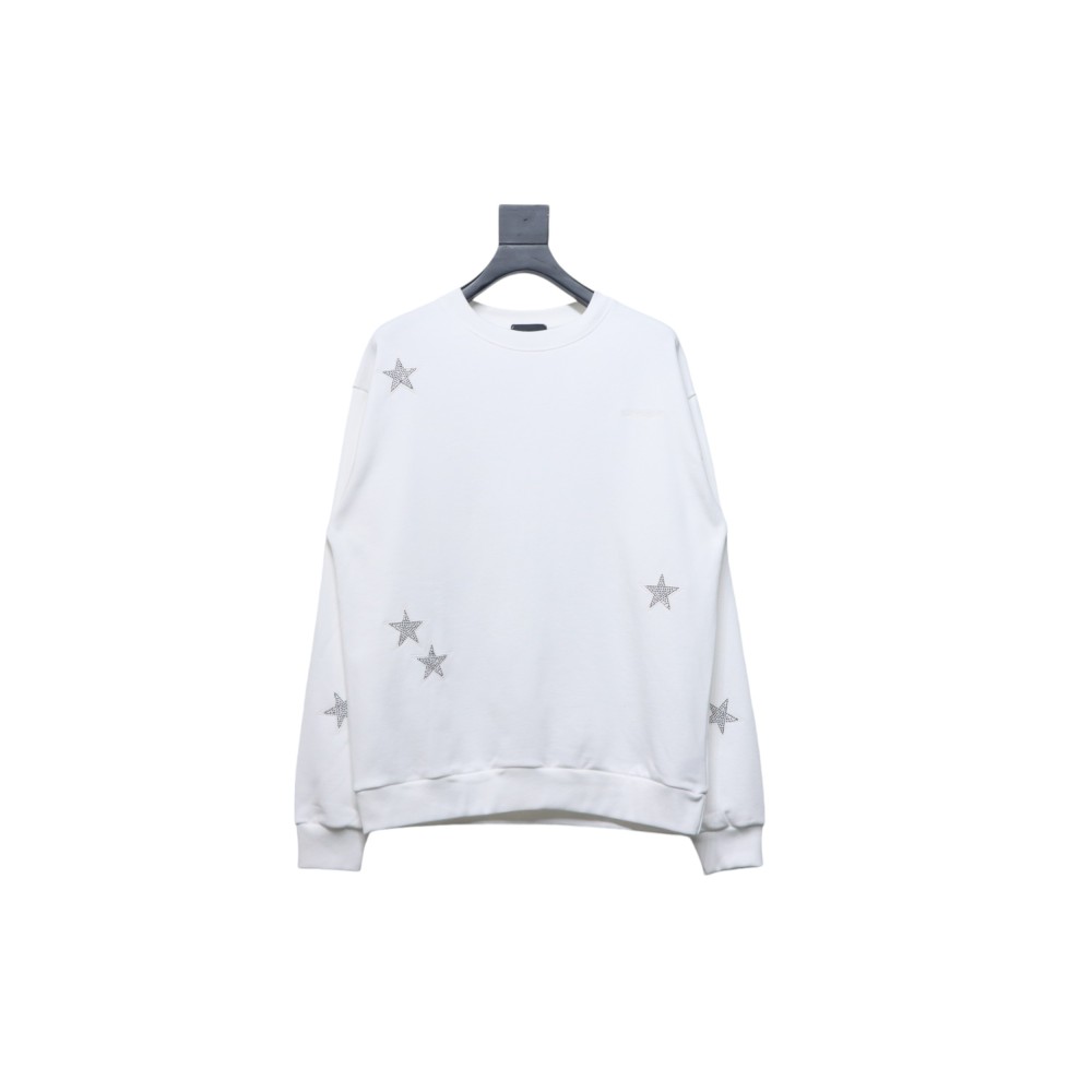  Givenchy star embroidered round neck sweatshirt 2 Hoodie