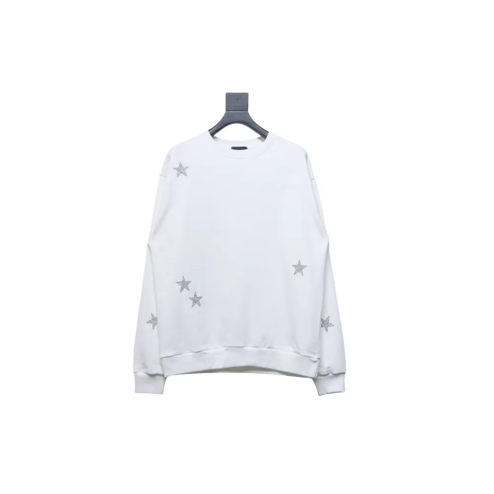  Givenchy star embroidered round neck sweatshirt 2 Hoodie