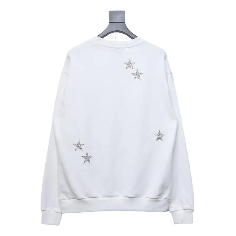  Givenchy star embroidered round neck sweatshirt 2 Hoodie