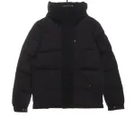 Moncler black warrior series placket LOGO down jacket 1901