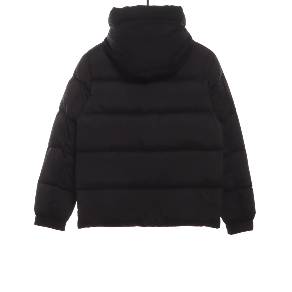 Moncler black warrior series placket LOGO down jacket 1901